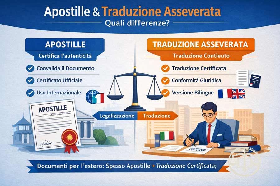 Capire una traduzione giurata e apostillata