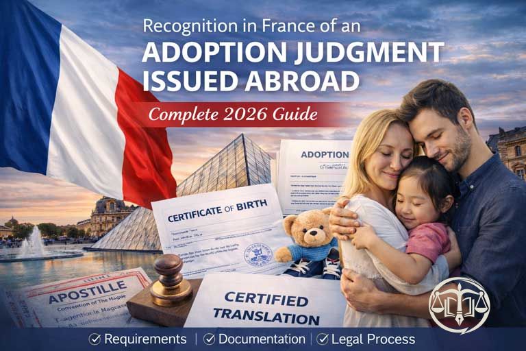 Recognition of a Foreign Adoption in France: 2026 Guide