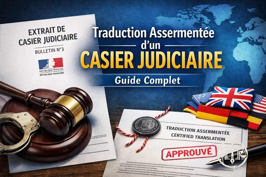 Traduction assermentée casier judiciaire : guide complet