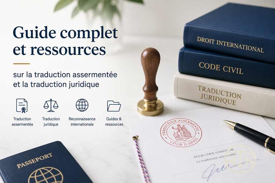 Guides et ressources sur la traduction assermentée et la traduction juridique