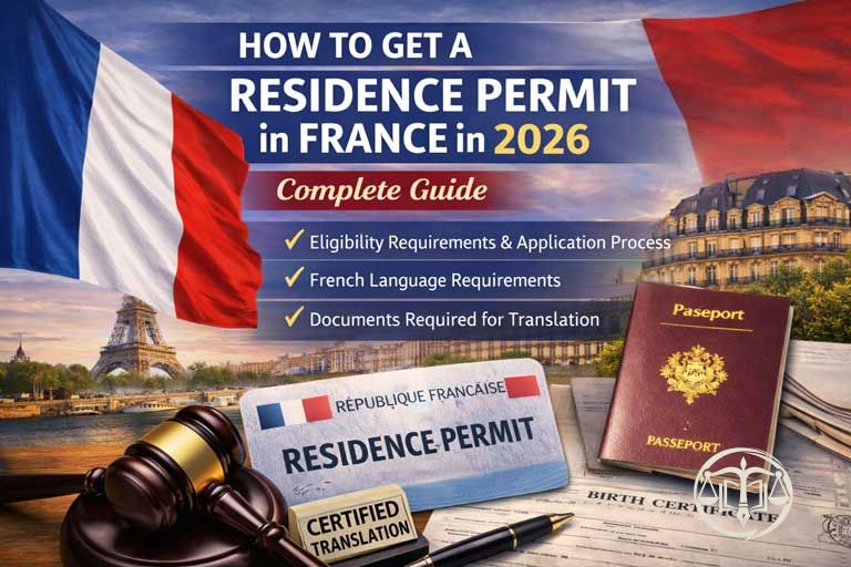 French Residence Permit in 2026: Requirements, Documents and Application Steps