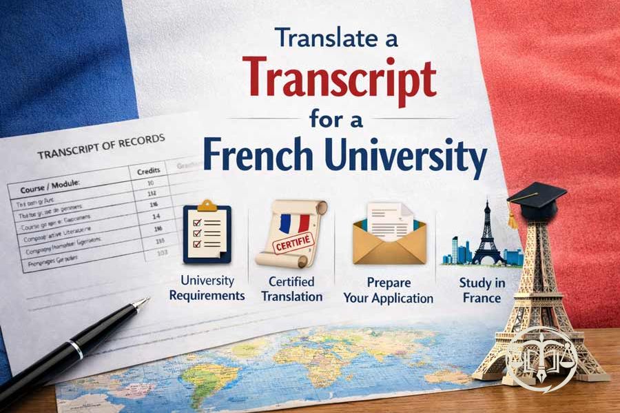 How to Translate a Transcript for a French University: Complete Guide