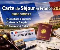 Comment obtenir une carte de séjour en France en 2026 : guide complet