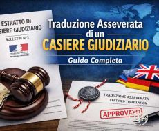 Traduzione giurata del casellario giudiziale: guida completa
