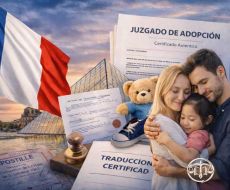 Reconocimiento de adopción extranjera en Francia: traducción jurada y apostilla
