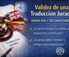 Validez de una traducción jurada: duración y reconocimiento