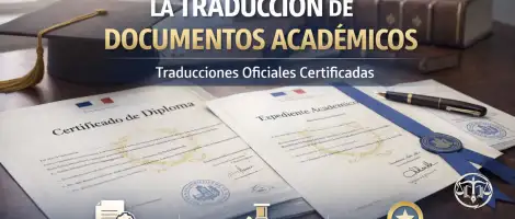 Traducción certificada de títulos y expedientes académicos