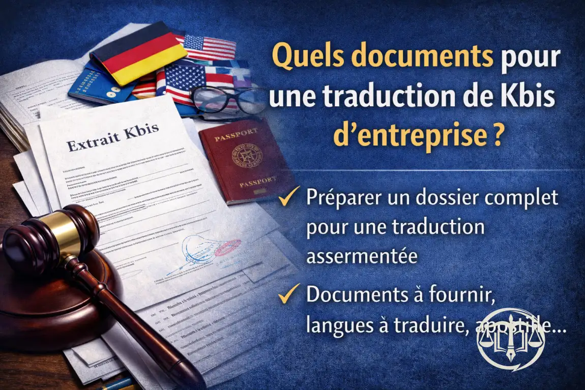 Quels documents pour une traduction de Kbis d’entreprise