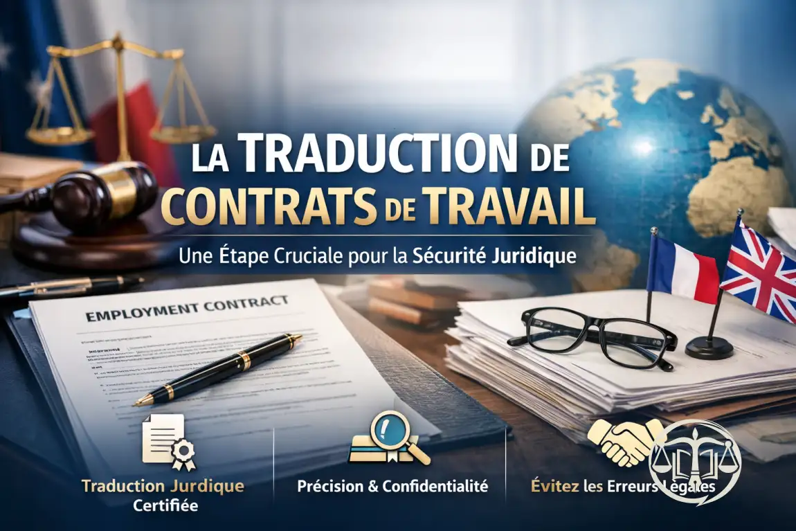 Traduction de contrat de travail : guide complet + traduction juridique certifiée