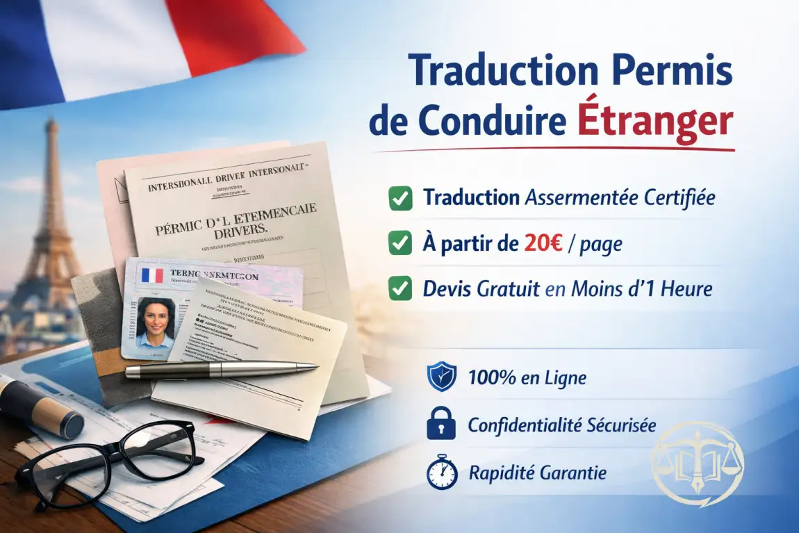 Traduction permis de conduire étranger