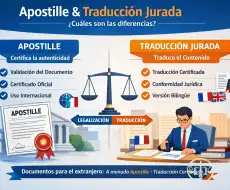 Apostilla y traducción jurada: diferencias y trámites