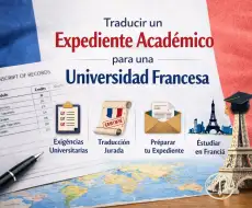 Traducir un expediente académico para una universidad francesa: guía completa
