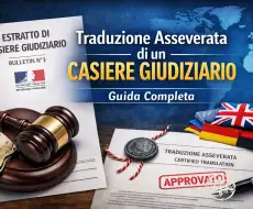 Traduzione giurata del casellario giudiziale: guida completa