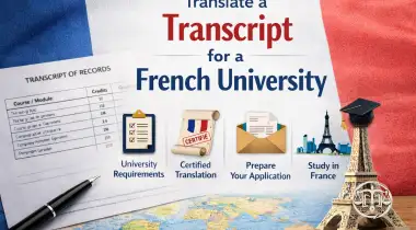 How to Translate a Transcript for a French University | Complete Guide