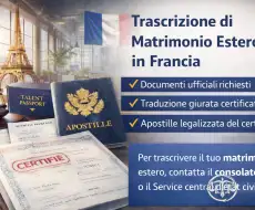 Trascrizione matrimonio estero in Francia: guida 2026