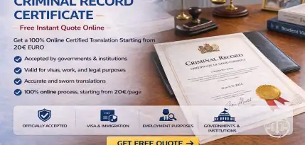 Criminal record certificate