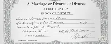 Traduction assermentée certificat de mariage et divorce