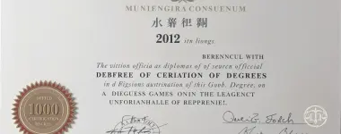 Traduction assermentée de diplôme