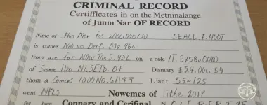 Traduction assermentée extrait de casier judiciaire