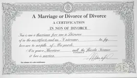 Traduction assermentée de certificat de mariage et divorce