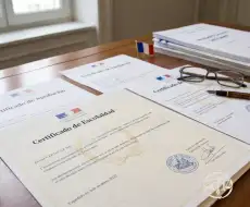 Traducción oficial de certificado de aprovechamiento o escolaridad