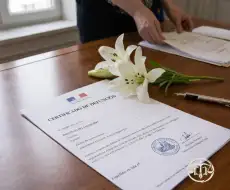 Traducción jurada de certificado o acta de defunción