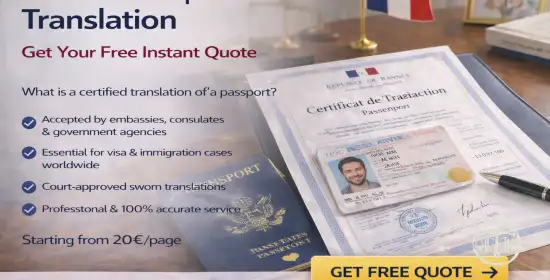 Certified Passport Translation for Visa, Immigration & Official Use
