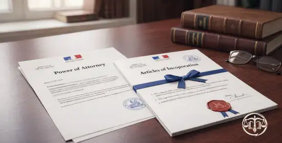 Certified Translation of Powers of Attorney and Articles of Incorporation