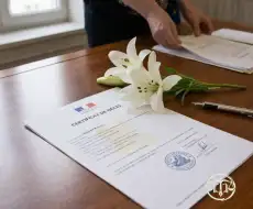 Traduction certificat ou acte de décès officiel