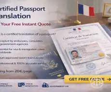 Certified Passport Translation for Visa, Immigration & Official Use