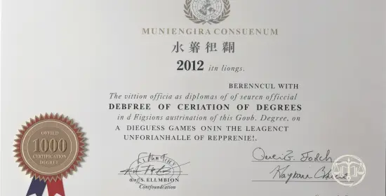 Traduction assermentée de diplôme