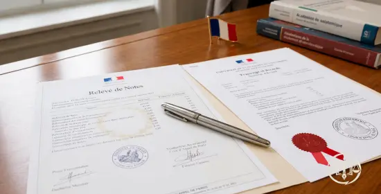 Traduction assermentée de relevé de notes