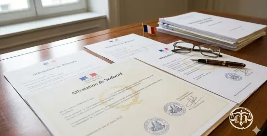 Traduction attestation de réussite ou de scolarité officielle