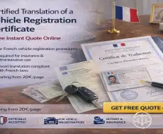 Certified Translation of a Vehicle Registration Certificate