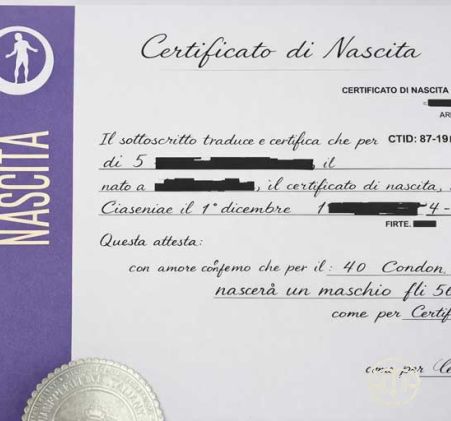 Estratto di nascita