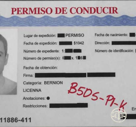 Permiso de conducir