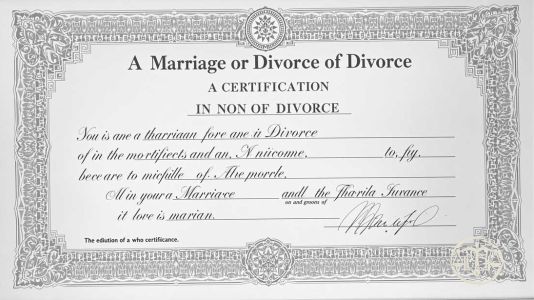 Traduction assermentée certificat de mariage et divorce