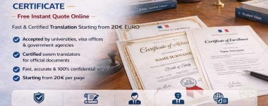 Certified School Certificate Translation