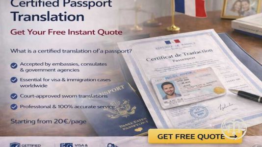 Certified Passport Translation for Visa, Immigration & Official Use