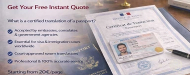 Certified Passport Translation for Visa, Immigration & Official Use