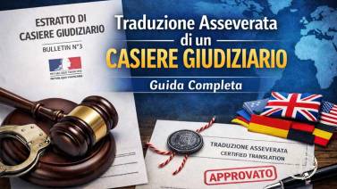 Traduzione giurata del casellario giudiziale: guida completa