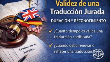 Validez de una traducción jurada: duración y reconocimiento