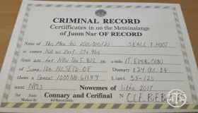 Traduction assermentée et certifiée de Casier Judiciaire