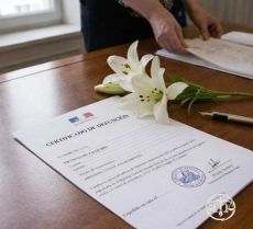 Traducción jurada de certificado o acta de defunción