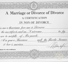 Traduction assermentée certificat de mariage et divorce