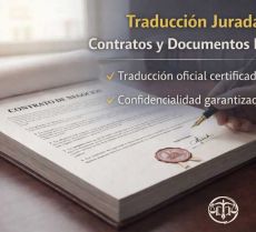 Traducción jurada de contratos y documentos legales