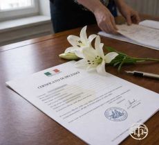 Traduzione certificata di certificato o atto di morte ufficiale